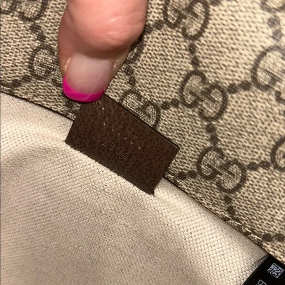 Gucci Neo vintage crossbody bag green & red strap like new excellent condition - Picture 9 of 12